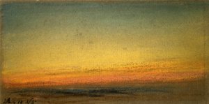 Tramonto, 10 maggio 1884